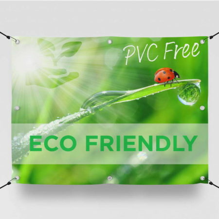 Eco friendly pvc free banners